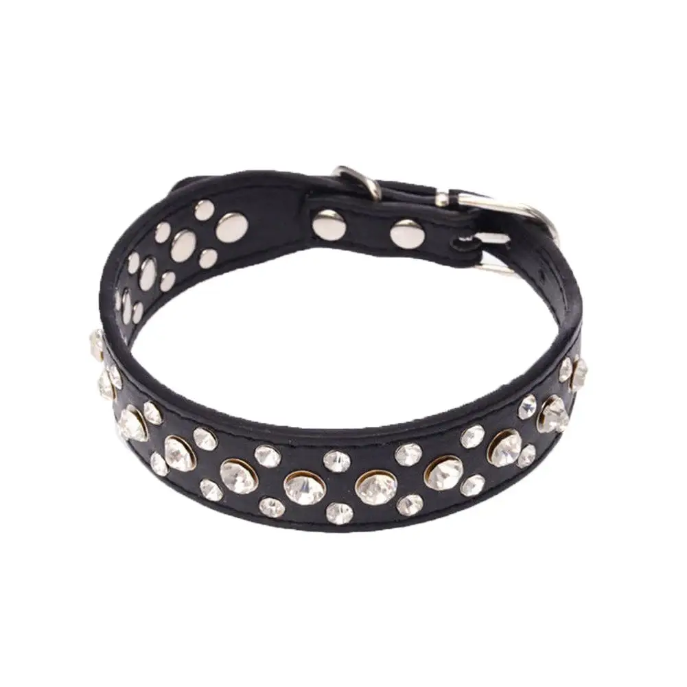 TPFOCUS ошейник для питомцев блестящий украшенный удобный регулируемый собак