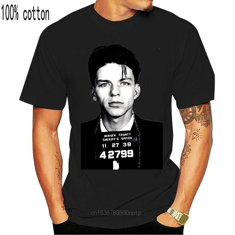 

New Frank Sinatra Mugshot Man Woman T-Shirt