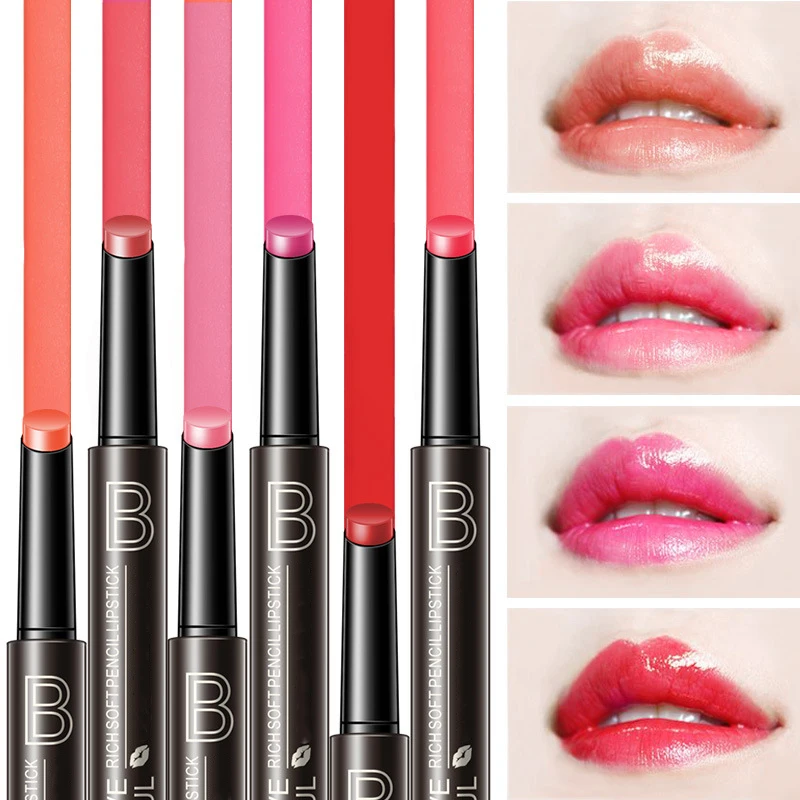 Новинка 2018 брендовая Помада для губ Rose цветная косметика двухсторонняя стойкая