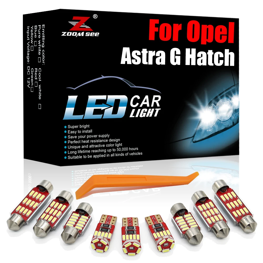 

Комплект аксессуаров для салона автомобиля, 13 шт., для Vauxhall Opel Astra G Hatchback 1998-2009