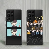 stray kids phone case for samsung a10 32 51 52 71 72 50 12 21s s10 s20 s21 note 10 20 plus fe ultra