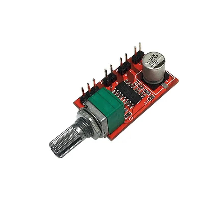 

Плата цифрового усилителя мощности PAM8406, модуль колонки костной проводимости с регулировкой громкости, двухканальный 2*5 Вт