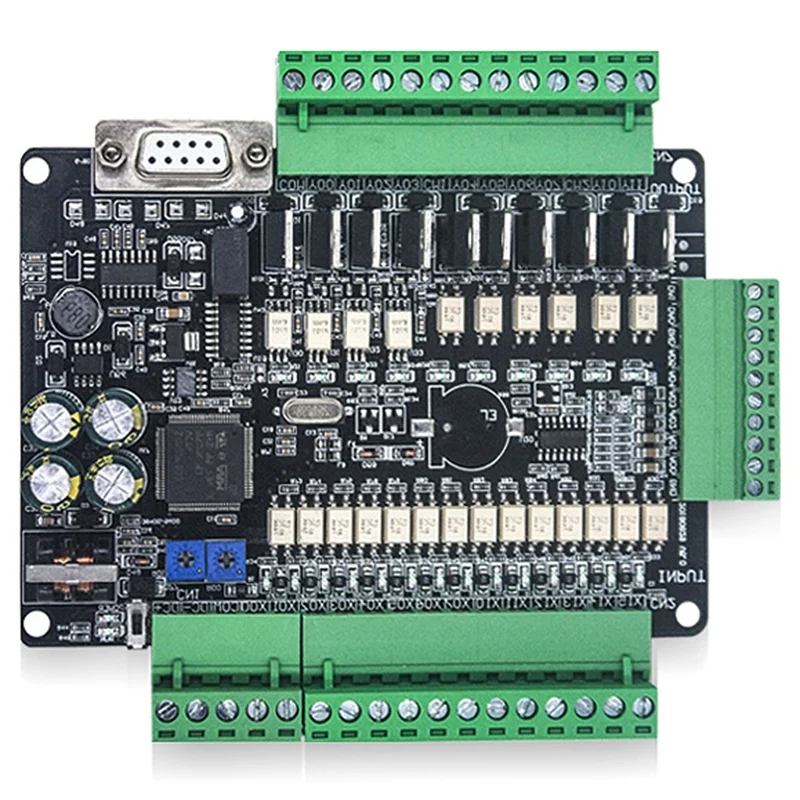 Промышленная плата управления FX3U 24MT 14 вход 10 выход 24V 1A PLC промышленная