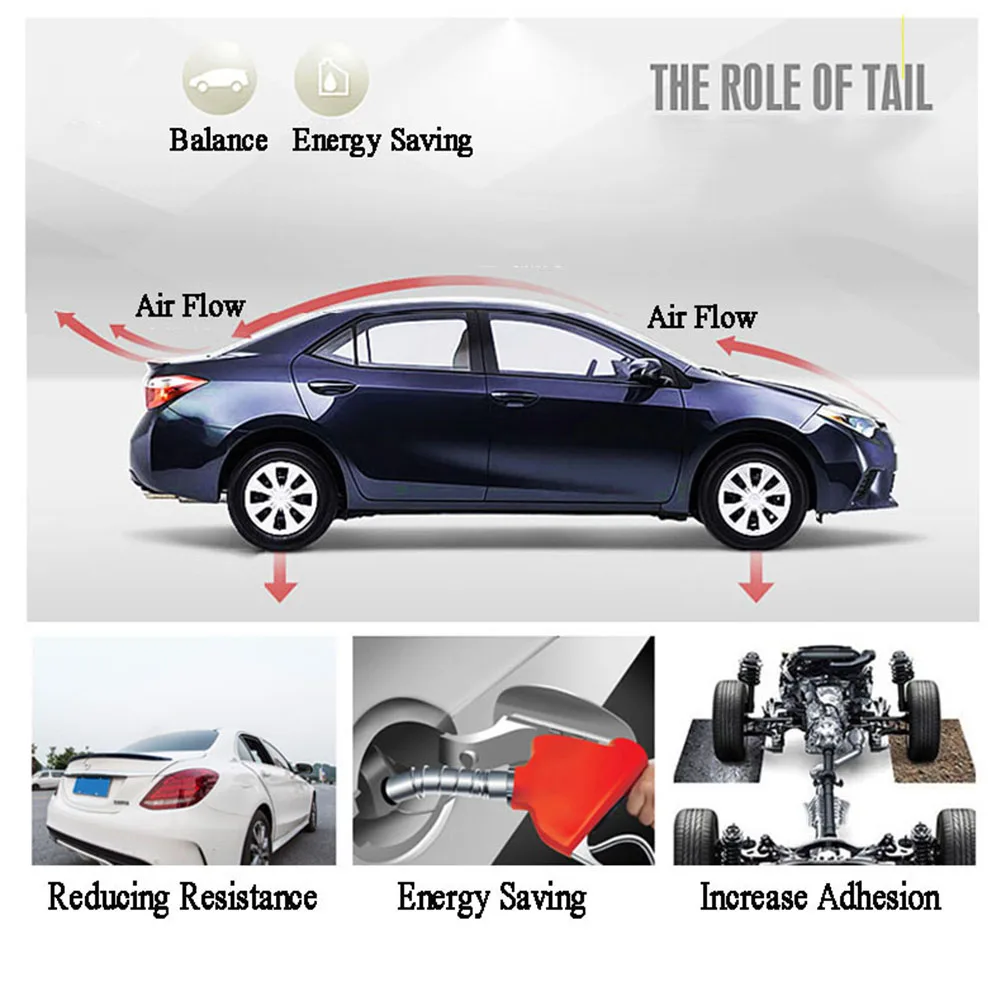 Спойлер для заднего багажника из углеродного волокна Mercedes Benz S-Class W222 2014 2015 2016 2017