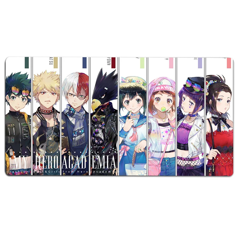 

XNCORN My Hero Academia Mouse Pad Anime Cartoon Oversized Mouse Pad Gamer Waterproof Mousepad Gamer For PC Desk Pad