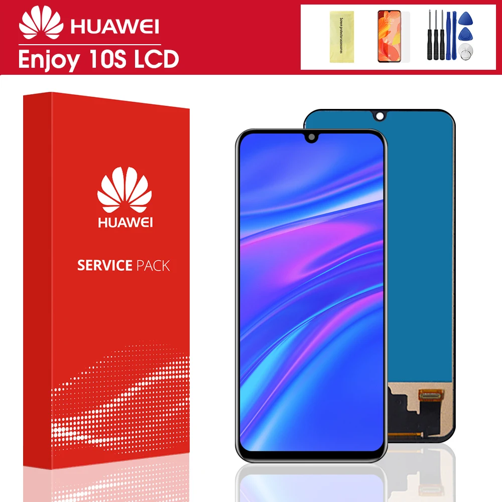 Дисплей с тачскрином для Huawei Y8p 100% '' IPS рамкой/без рамки | Мобильные телефоны и