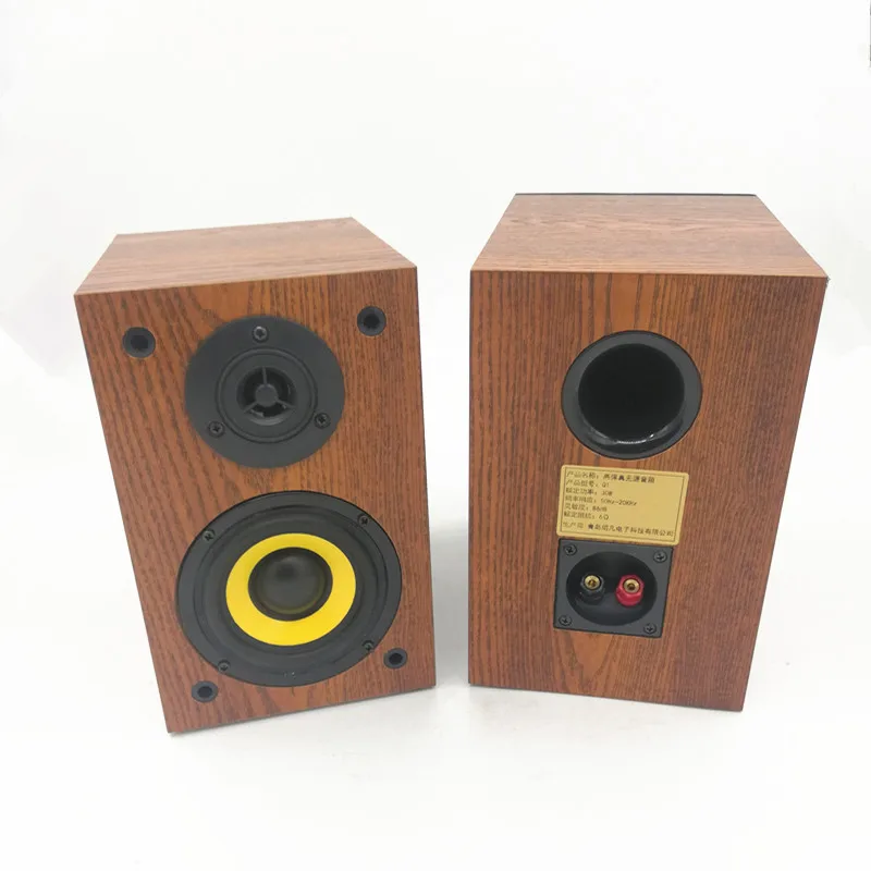 2 шт. 4 дюйма 0 лихорадка пассивные Динамик книжная полка коробка для рабочего