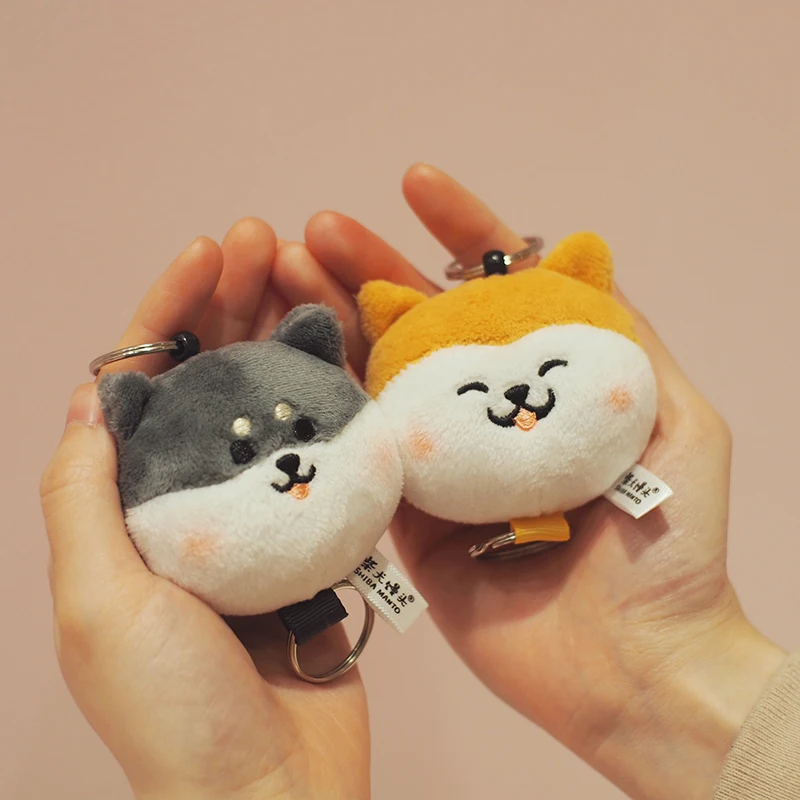Boxi Kawaii Shiba Inu плюшевая искусственная Милая мультяшная Мягкая кукла подвесная