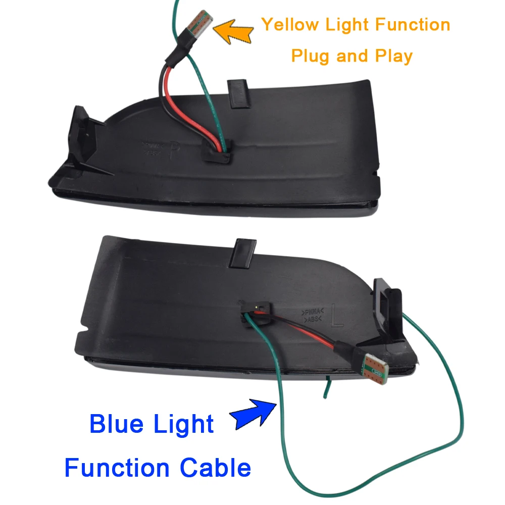 Динамический указатель поворота для Ford Everest 2015-2019 Ranger T6 Raptor Wildtrak зеркальный