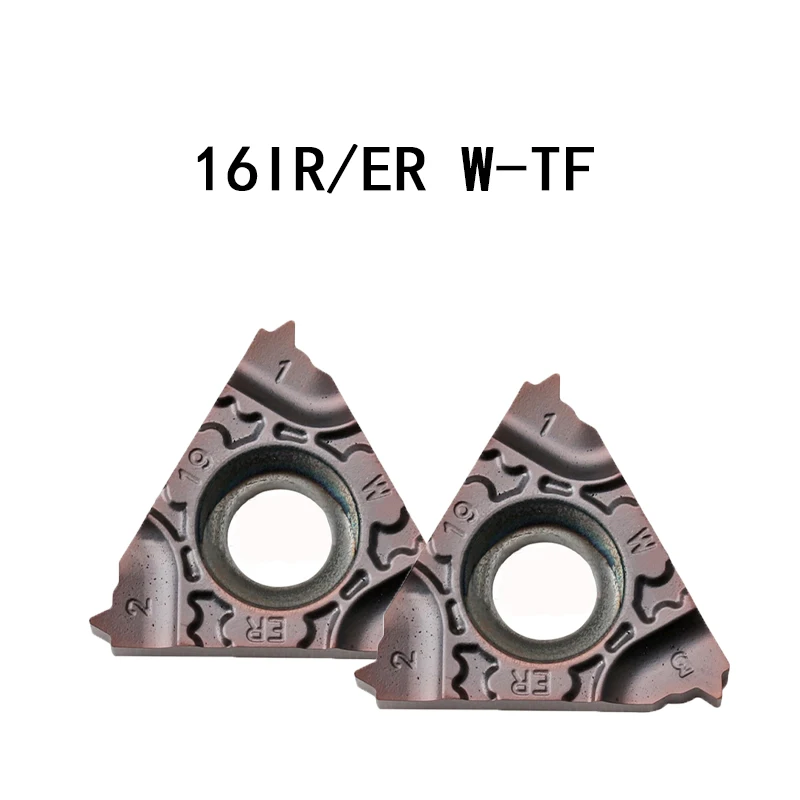 

16ER 16IR W-TF Carbide Thread Inserts Original High-Quality Blades 16ER11W-TF 16ER14W 16ER19W 16IR11W Turning Tool Holder Set