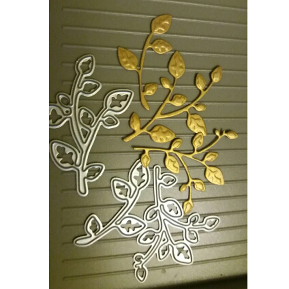 3 шт. листья-облака форма-звезды металлические трафареты для DIY штампы