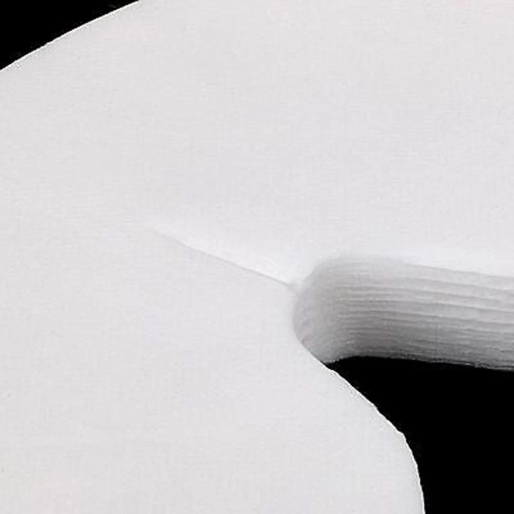 Одноразовая круглая Нетканая ткань для массажа кровати 100 шт. Обложка отверстий в