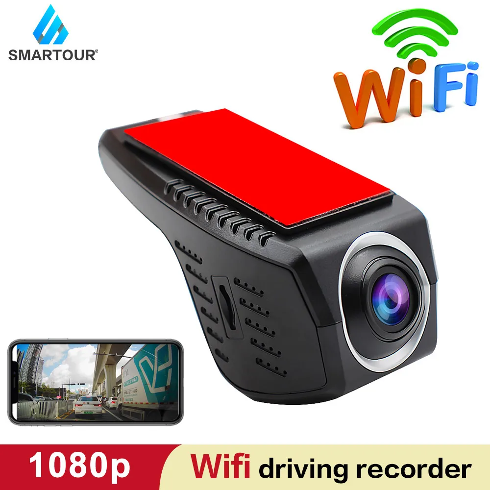 

Видеорегистратор Smartour Full HD, 1080P, ADAS, Wi-Fi и Android
