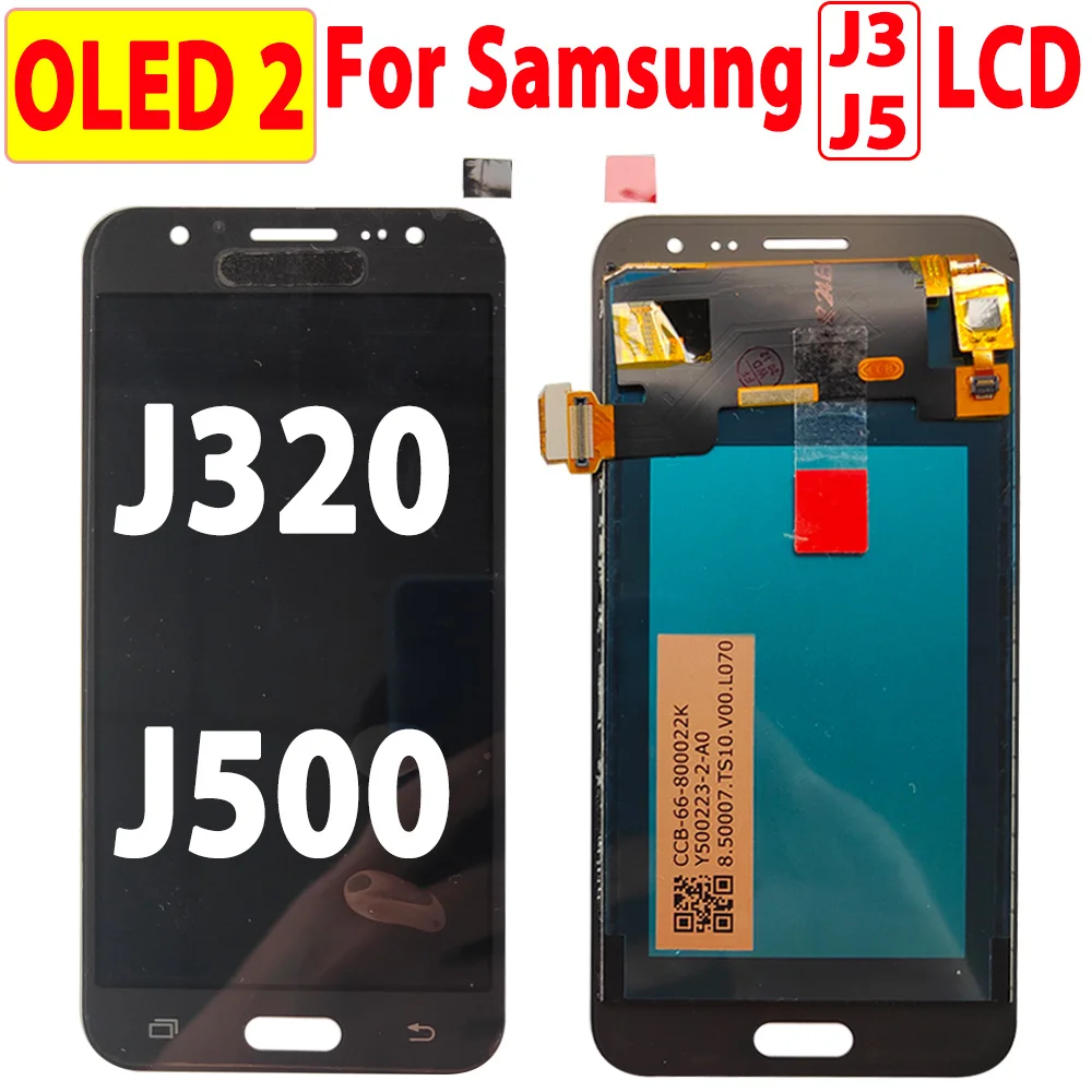 ЖК-дисплей 5 2 дюйма TFT2 для Samsung J5 J500F J500 с сенсорным экраном и дигитайзером в сборе