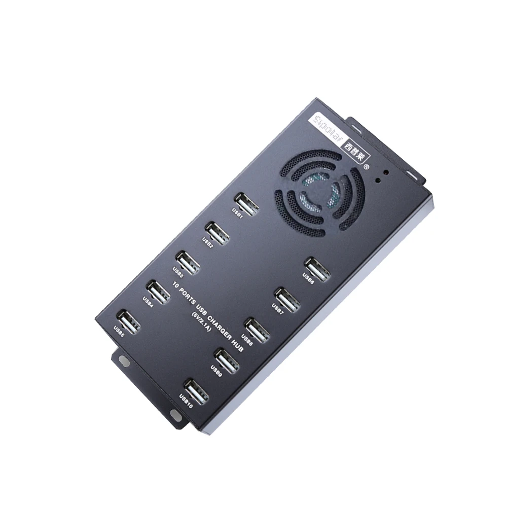 Sipolar A-400, универсальный usb-концентратор с 10 портами, зарядка для ПК, планшетов, ipad, телефонов, внешний аккумулятор и синхронизация для мыши, клавиатуры, HDD, принтера