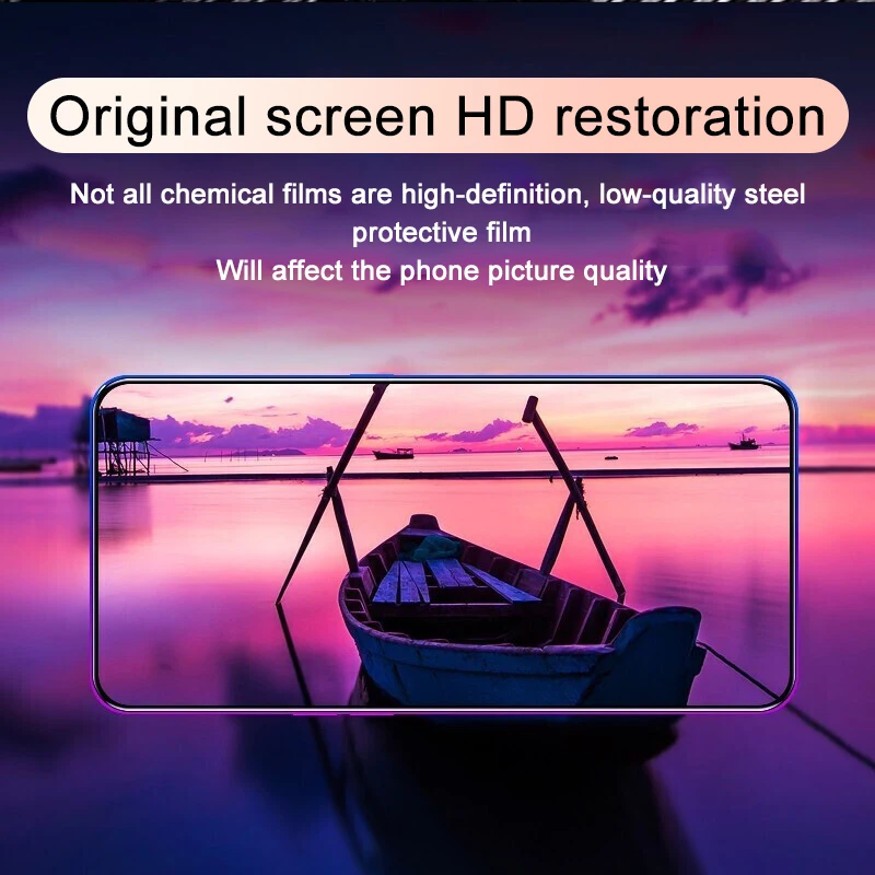 2Pcs Full Cover Protective Glass For iPhone 13 12 14 Pro 11 Pro Max XS XR Glass Screen Protector on iPhone 7 8 Plus SE 2020 Film