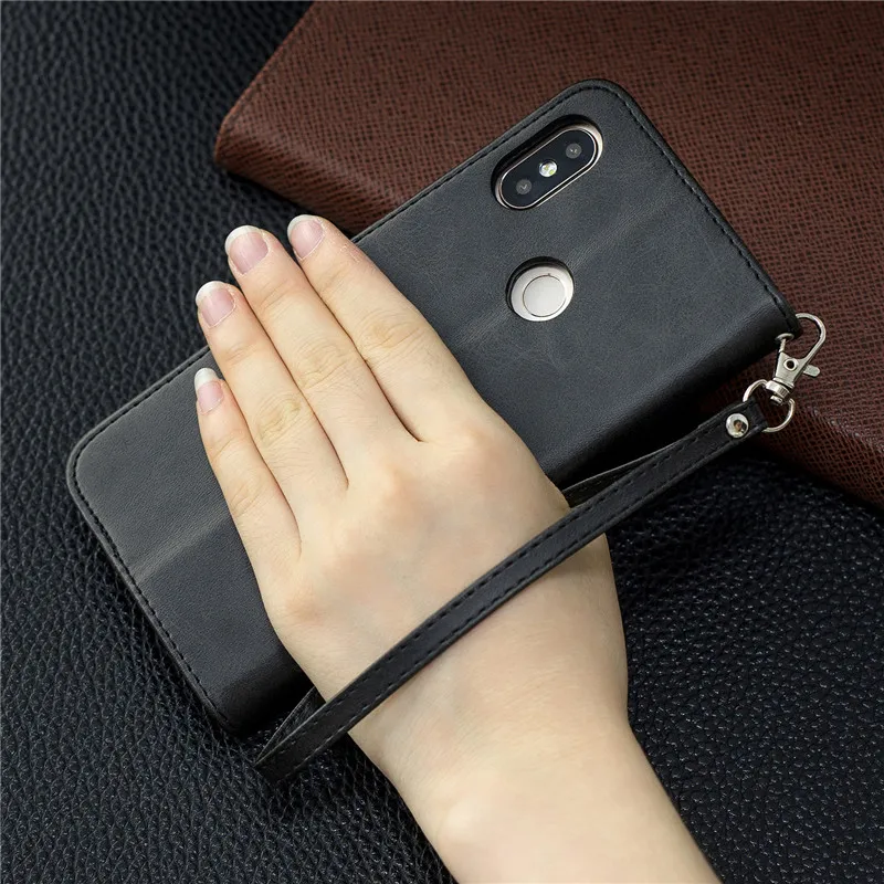 

Новый Стильный чехол-книжка для Xiaomi Redmi Note 5 Pro, кожаный чехол для Redmi Note5, чехол-Бумажник для телефона Xiomi Redmi 5 Plus, Redmi5, 5 Plus, Magne