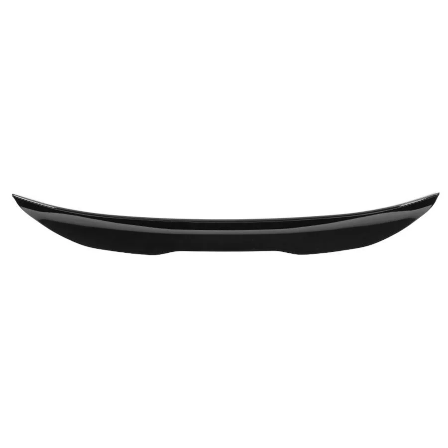 Глянцевая черная крышка багажника утиного ключа для спойлера в стиле PSM подходит