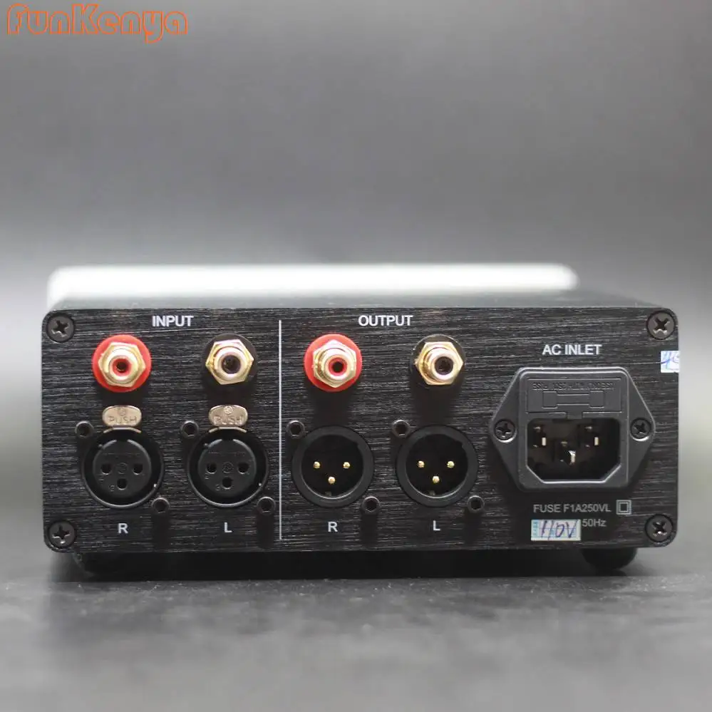 Предусилитель op от RCA до XLR NE5532 LM4562 усовершенствованный сбалансированный