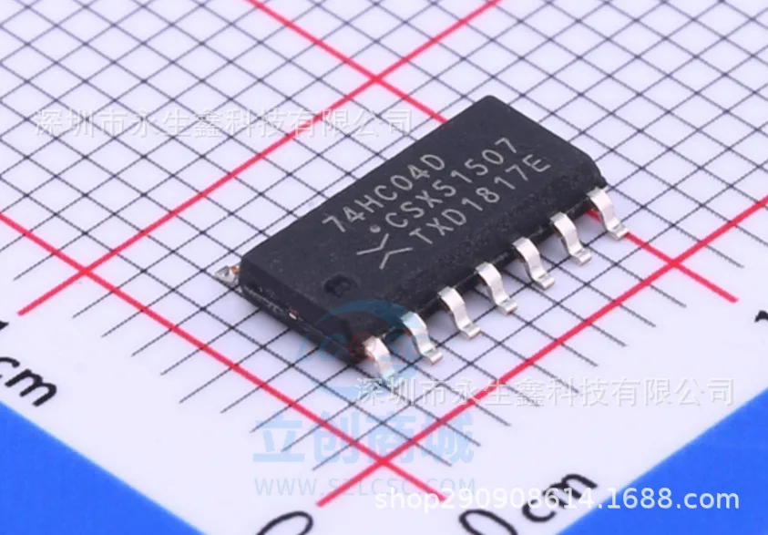 Бесплатная доставка 74HC04 74HC04D SOP14 CMOS|Регуляторы напряж./стабилизаторы| |