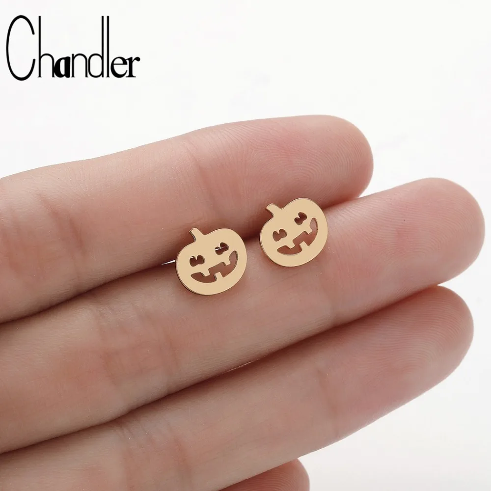 Style 9 Chandler Hot 316L Stainless Steel Mickey Earrings For Children Kids Mouse Jewelry Cute Lovely Animal Black Rose Color Bronics - Окраска металла: Style 9