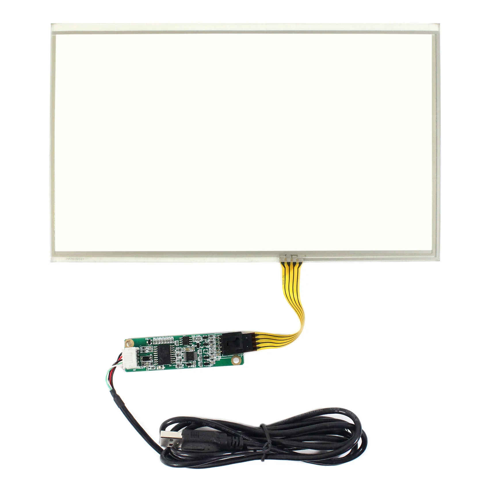 

10.1"4 Wire Resistive Touch Panel 235mmx143mm USB Controller Card For 10.1inch 1024x600 1366x768 LCD Screen
