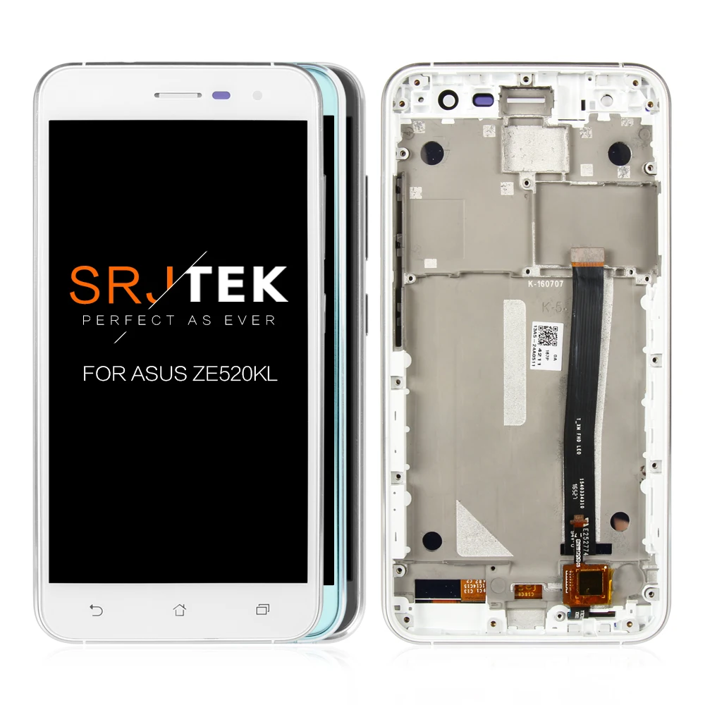 SRJTEK 5 2 &quotдля ASUS Zenfone 3 ЖК дисплей ZE520KL с сенсорным экраном дигитайзер в сборе