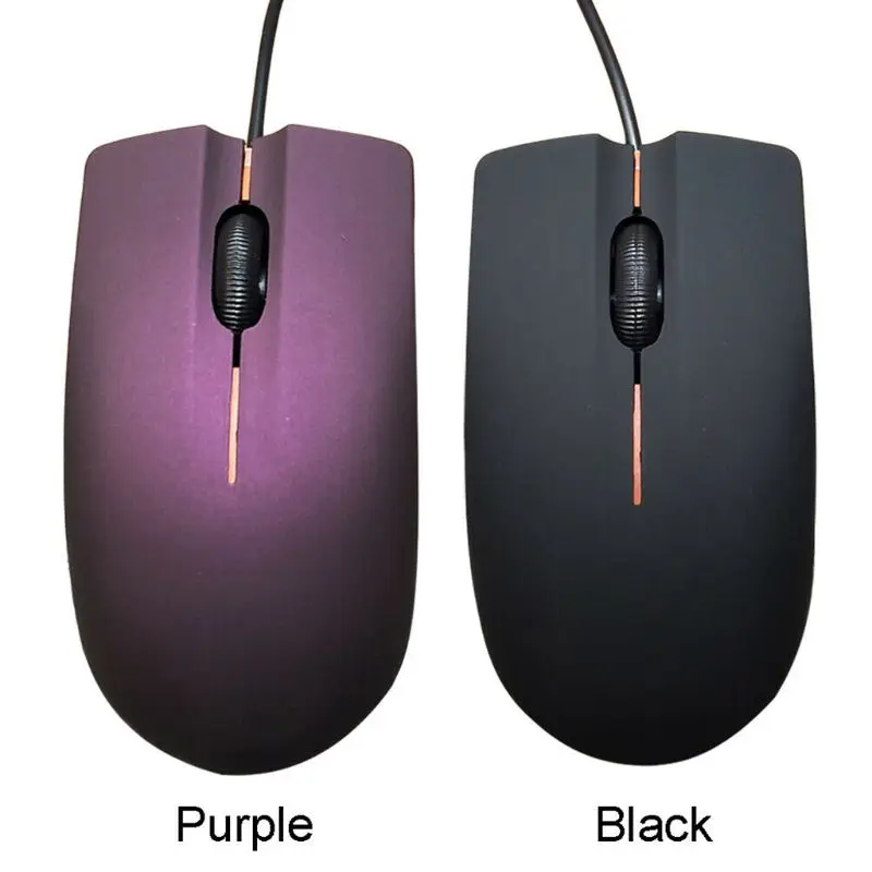

130CM 1200DPI USB Wired Game Mouse Portable Frosted Surface Optical Gaming Mice for Office PC Laptop Computer Accessories R2JB