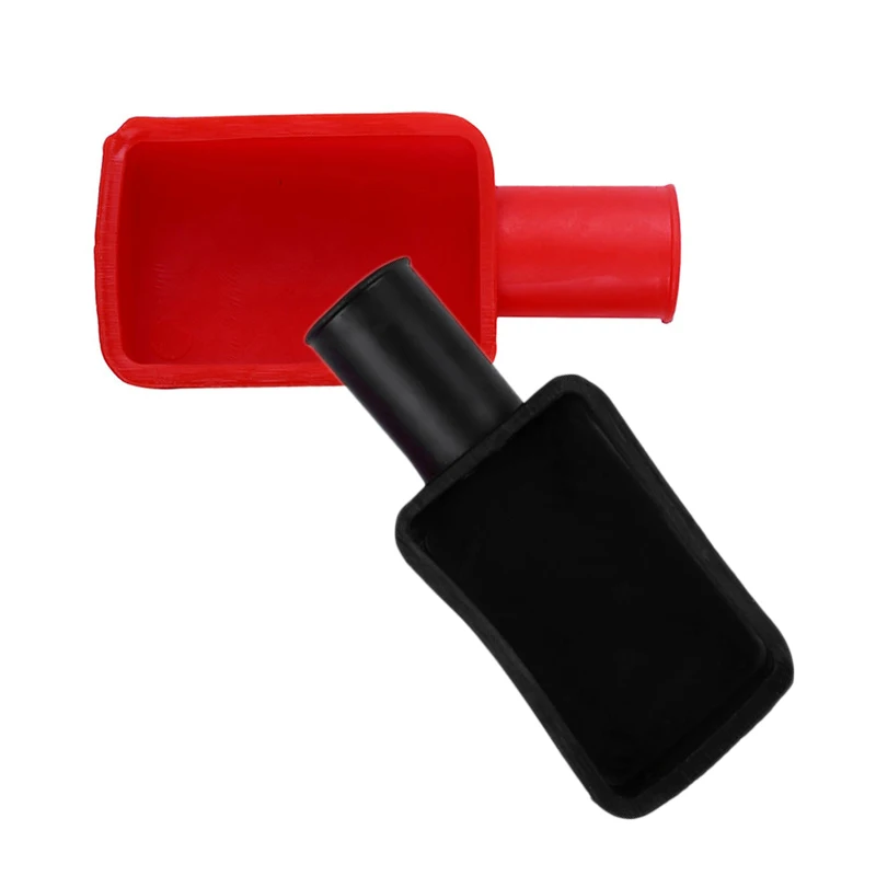 2 шт. автомобильные аккумуляторные положительные и отрицательные защитные чехлы