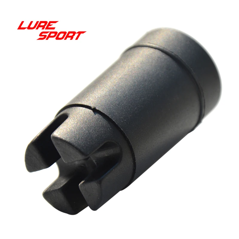 LureSport 3 шт. графитовый подвес резиновых покров на ягодицы удочка строительный