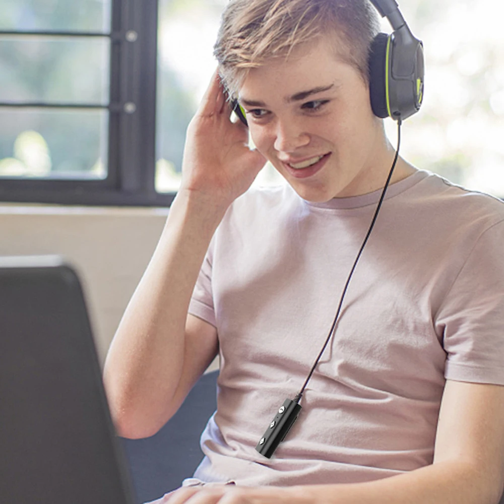 Audio Adapter Lavalier Design TF Playback Mini 3.5 AUX Bluetooth-compatible 5.0 Receiver for Car | Электроника