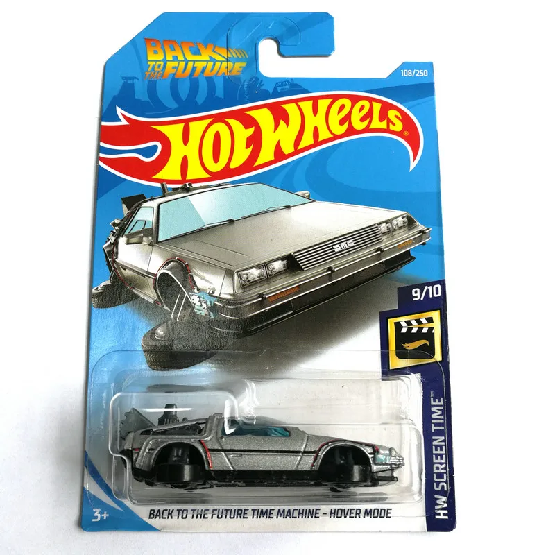 Hot Wheels 1: 64 Автомобиль Назад в будущее машина времени HOVER MODE коллектор издание Металлические литые машины детские игрушки подарок