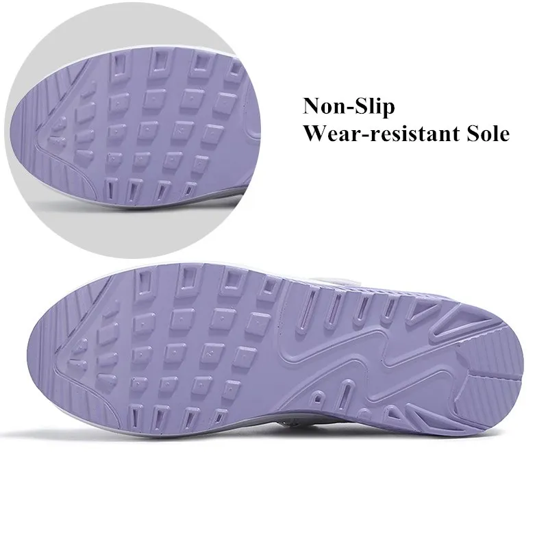 

Hot Selling Female Platform Sneakers Spring Summer Women Air Cushion Knitting Jogging Sneakers Casual Ladies Vulcanize Shoes