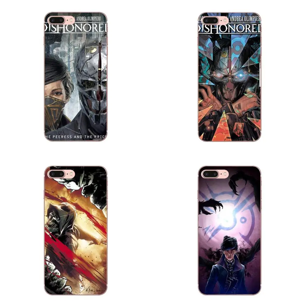 Игра Dishonored 2 Emily Kaldwin TPU Образцы для Xiaomi CC9 CC9E Mi 3 4 4i 5 5S 6 6X 8 9 SE Play Plus Pro Lite A1 Mix Note on.