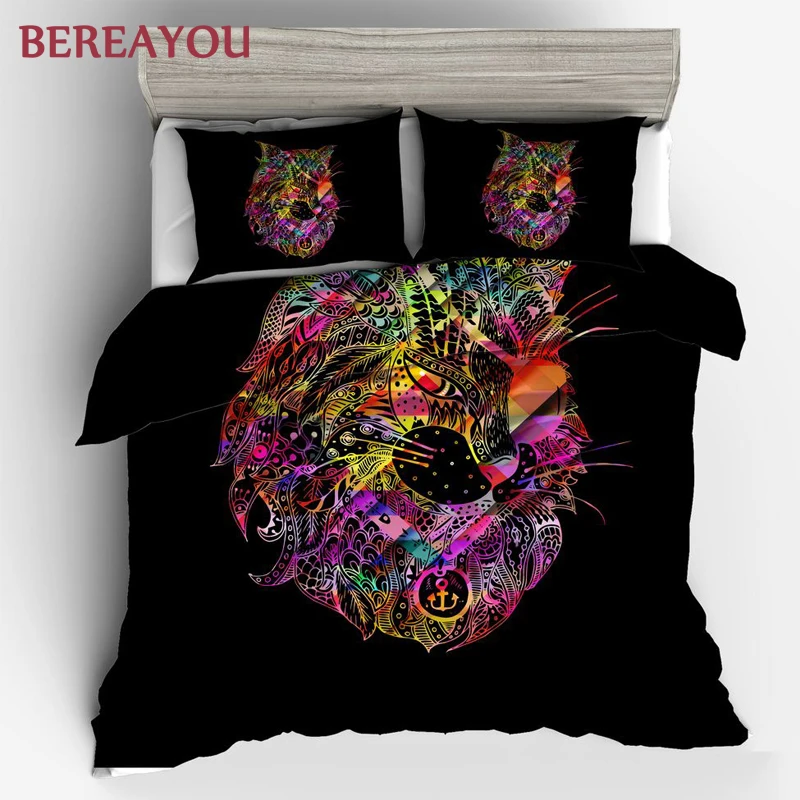 3D постельные принадлежности Рождественский набор пододеяльников для детей