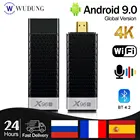 2021 Новинка X96S Android 9,0 Smart TV Box Mini PC TV Stick DDR4 4 ГБ 32 ГБ Amlogic S905Y2 2,45G Dual WIFI BT4.2