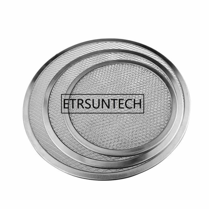12pcs 6/7/8/9/10inch Aluminium Baking Pizza Flat Mesh Network Tray Thickening Dishes Kitchen Tool | Дом и сад
