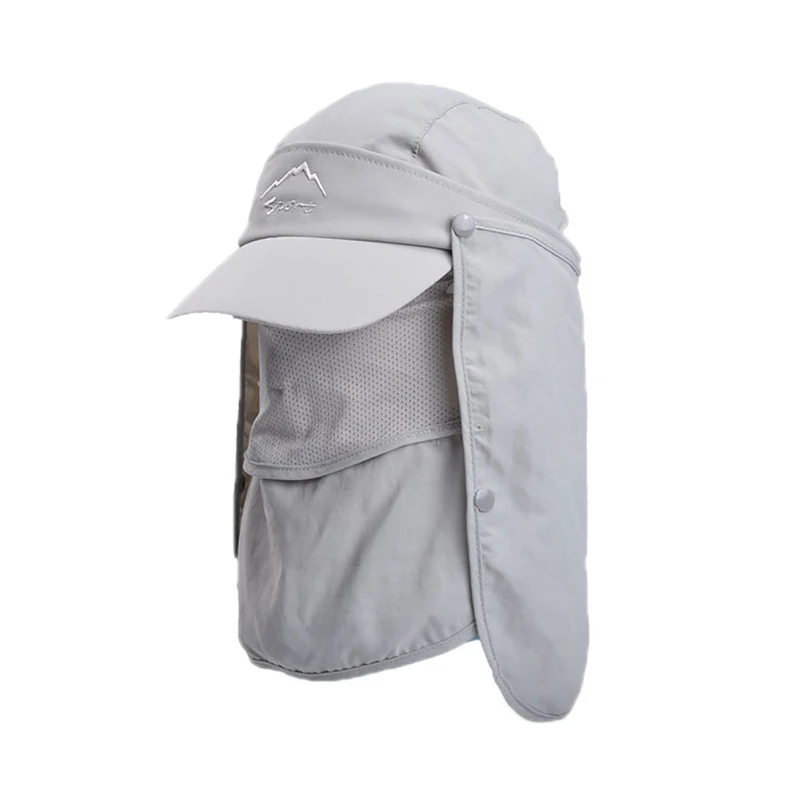 

Outdoor Cap Quick-drying Protective Visor Breathable Waterproof Sports Cap
