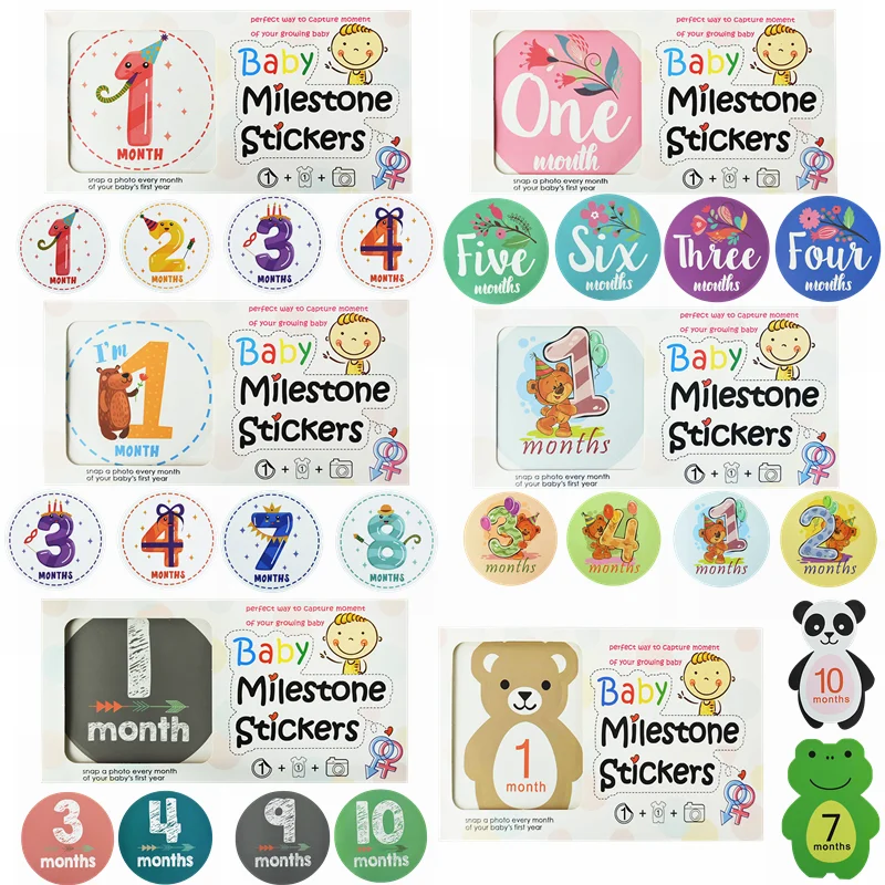 12 шт. наклейки на день рождения ребенка|Наклейки| |