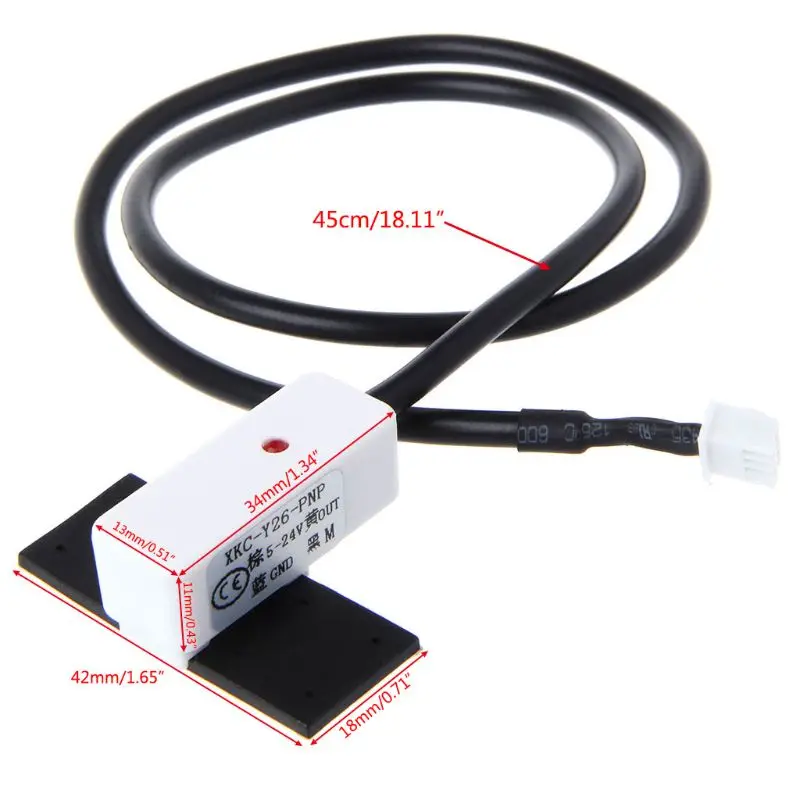 

Бесконтактный датчик уровня жидкости OOTDTY, контроллер уровня воды в трубе, PNP, лидер продаж, 63HF