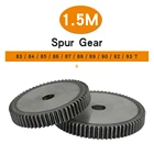 1 шт., цилиндрическая Шестерня из углеродистой стали SC45, 1,5-838586878889909293