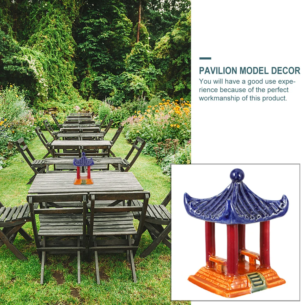 

Simple Pavilion Model Adornment Decorative Pavilion Landscape Ornament