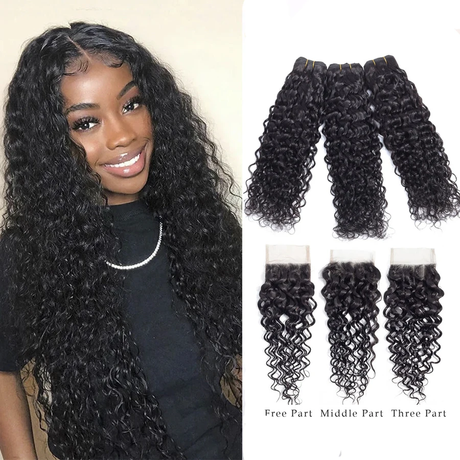 Пряди с застежкой 8 26 дюймов бразильские пупряди волос волнистые человеческие