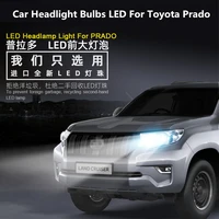 car headlight bulbs led for toyota prado 2014 2020 12v 90w 6000k 360 degree prado lights modified led