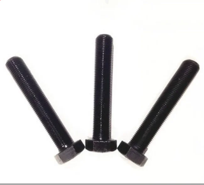 

1pcs M16 hex cap screw external hexagon socket 1.5mm pitch male screw full thread carbon steel 30mm-120mm length
