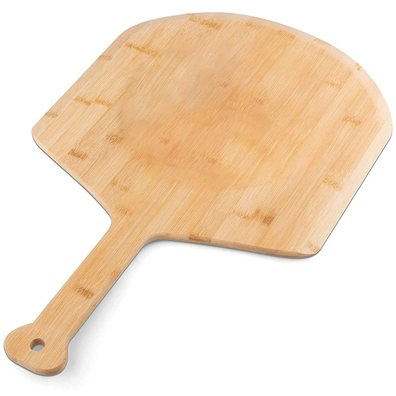 

Pizza Peel,Paddle - Spatula Grade Bamboo - 12 Inches Handle -Lightweight Easy to Use for Professional Homemade Pizza