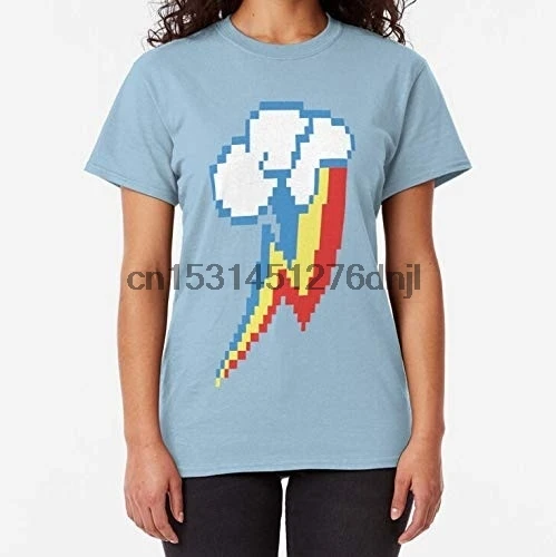 Футболка унисекс 8 битная радуга тире Милашка|Мужские футболки| |