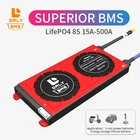 Умный Bms 8S 24V Lifepo4 3,2 V 15A 20A 60A 80A 100A 120A 150A 250A, используется для литиевой батареи, общий порт с балансировочной платой