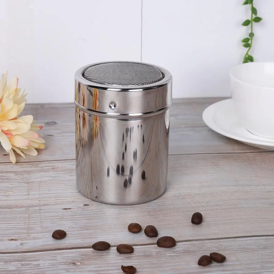 Ситечко для кофе с фильтром многоразовый шейкер из нержавеющей стали
