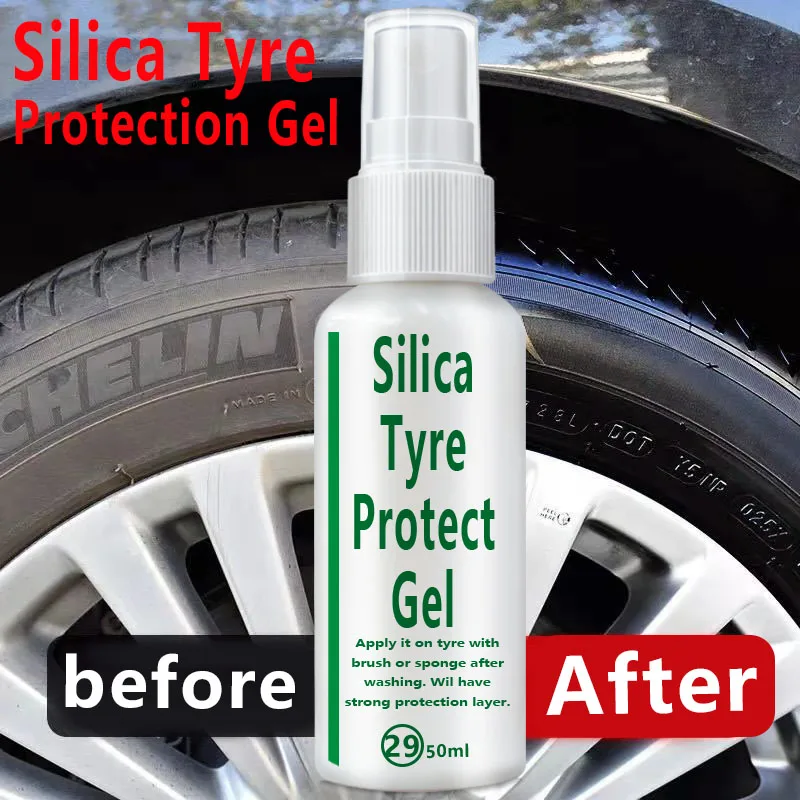 

Car tire wax brightener foam cleaning polishing car tire oil Labao glaze durable anti-aging products tire protective coating